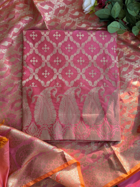 Royal Ombré Banarasi Kataan Silk Suit