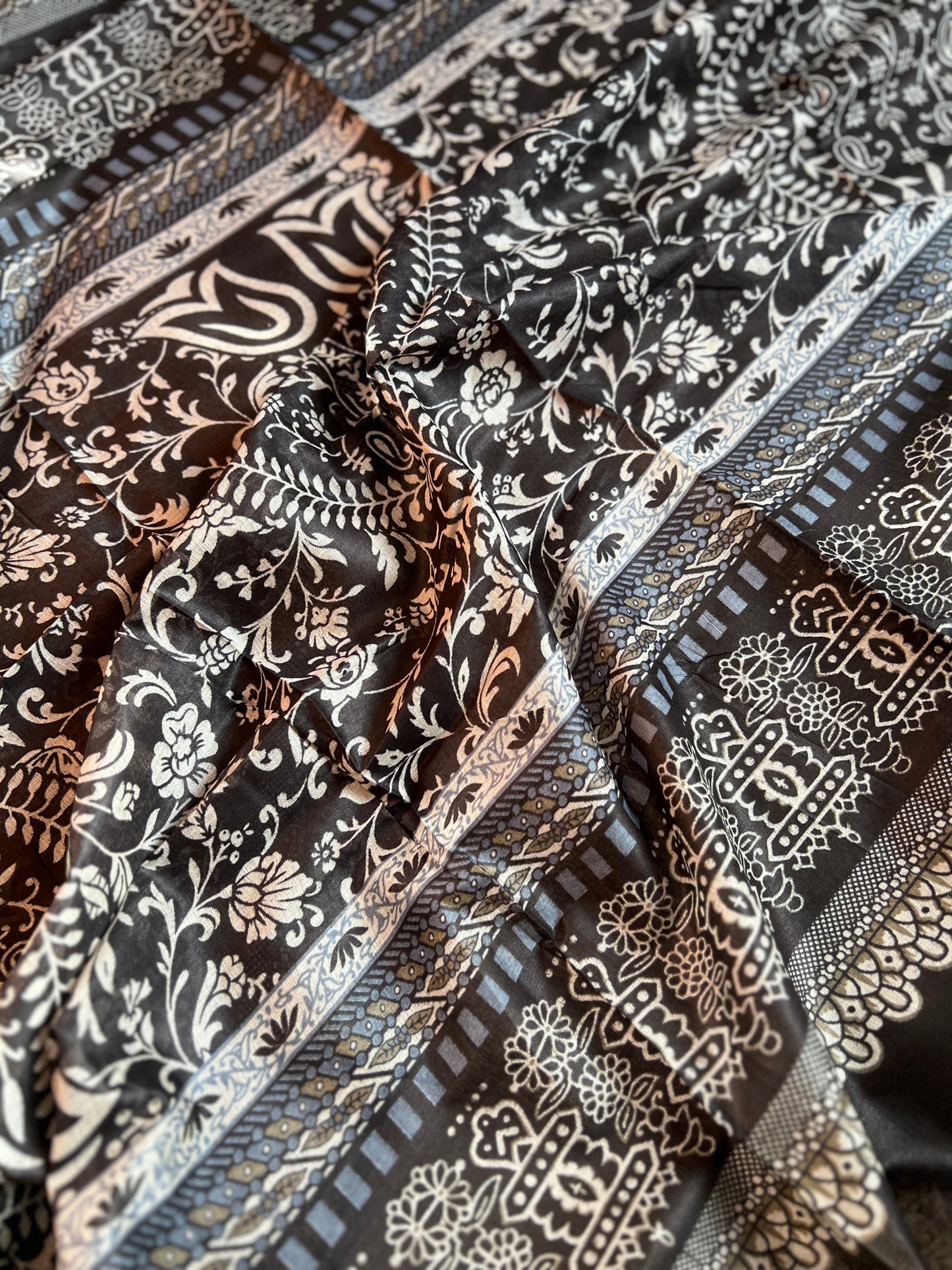 Timeless Monochrome Cotton Suit – Soft, Breathable & Summer Ready