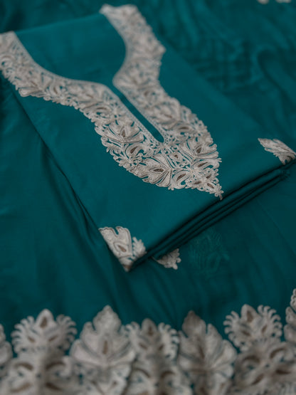 Firozi Kashmiri Aari Embroideredy