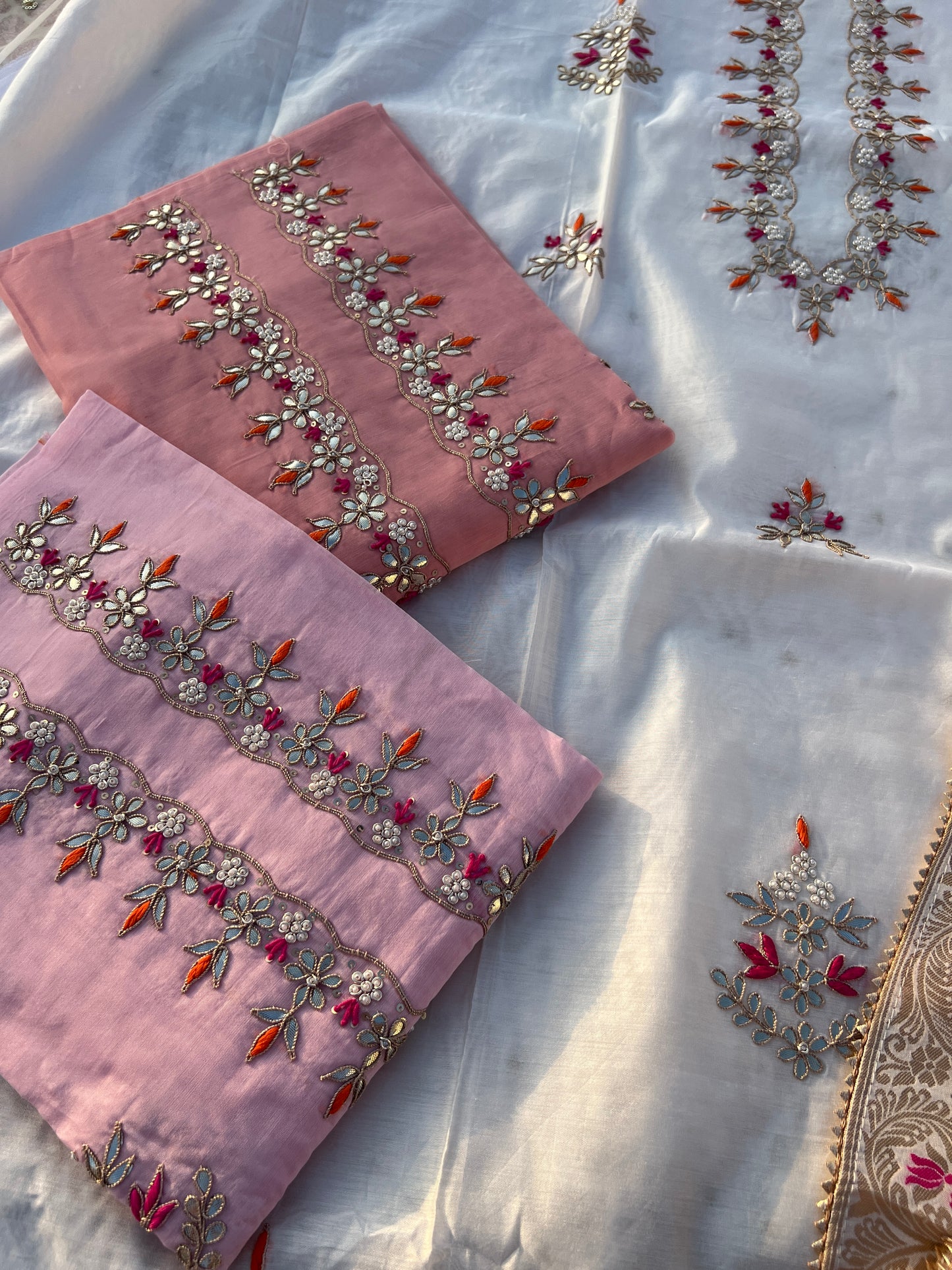 Royal Chanderi Silk with Intricate Hand Embroidery