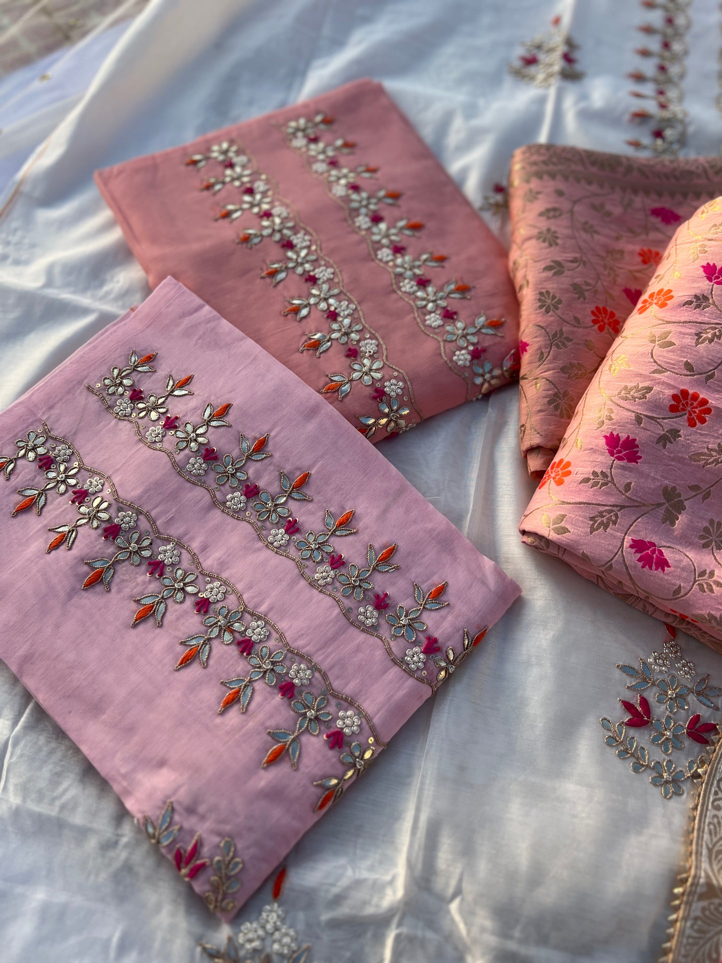 Royal Chanderi Silk with Intricate Hand Embroidery