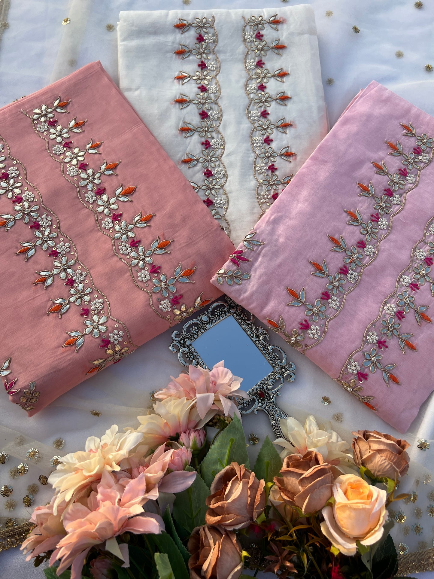 Royal Chanderi Silk with Intricate Hand Embroidery