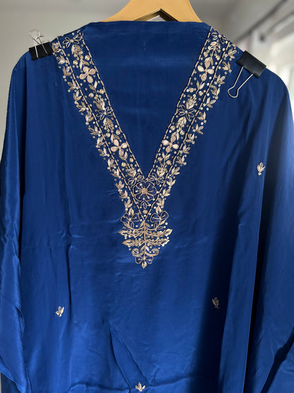 Indigo charm Kachcha Patti Dupatta