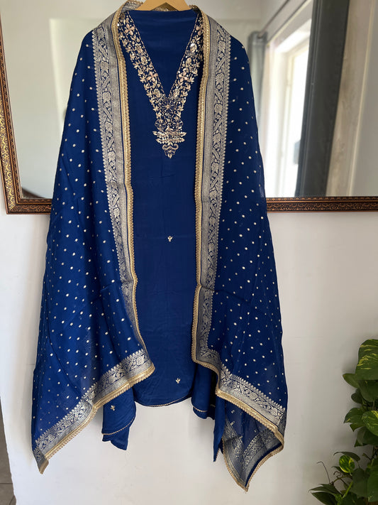 V-Neck Russian Silk