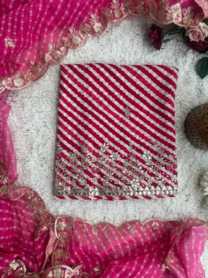 Rani Charm Laheriya Daman Work