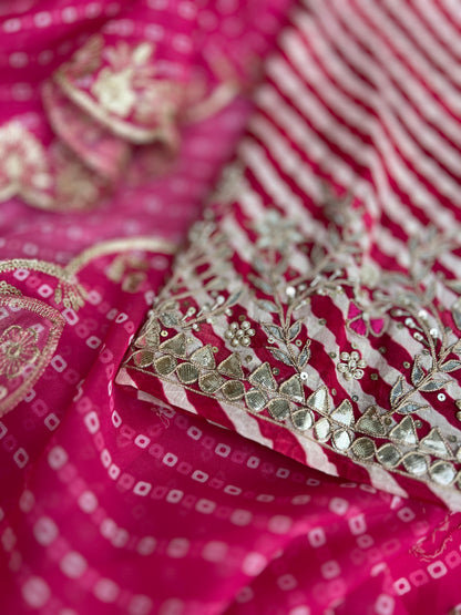 Rani Charm Laheriya Daman Work
