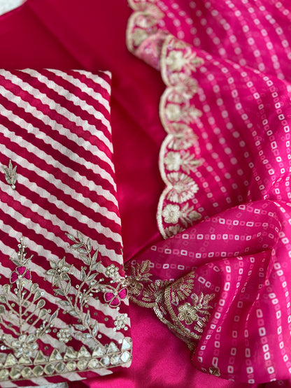 Rani Charm Laheriya Daman Work