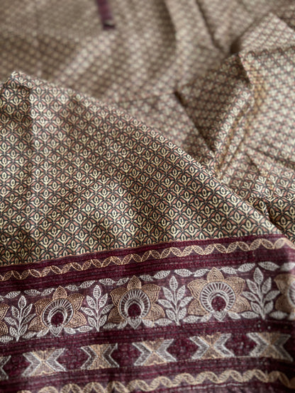 Exquisite Ivory Embroidered Salwar Suit