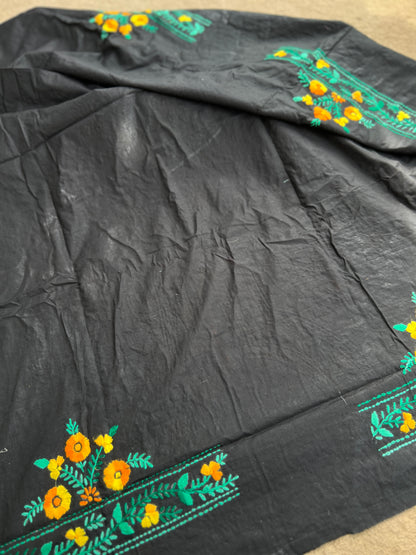 Black Heritage Thread Embroidered Suit