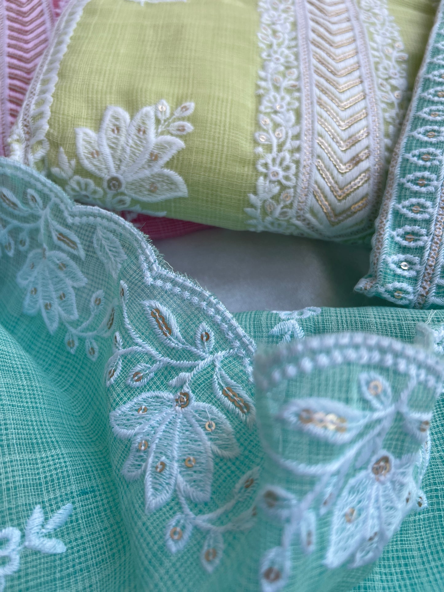 Pastel Love: Kota Doriya Embroidered Collection