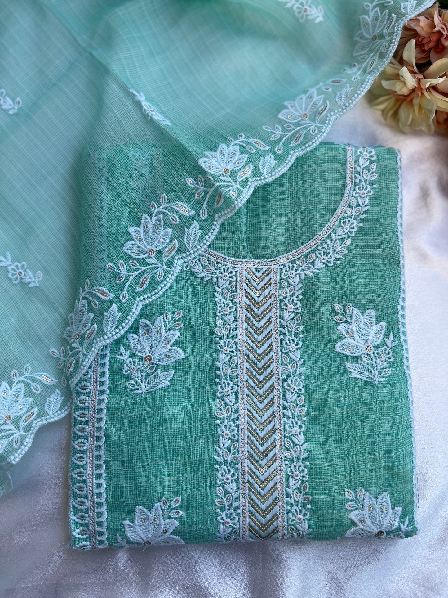 Pastel Love: Kota Doriya Embroidered Collection