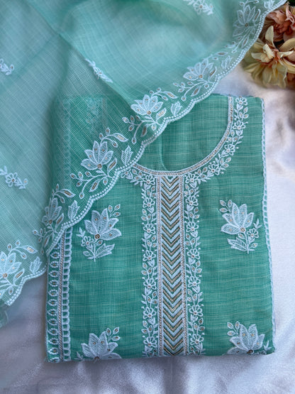Pastel Love: Kota Doriya Embroidered Collection