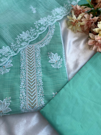 Pastel Love: Kota Doriya Embroidered Collection