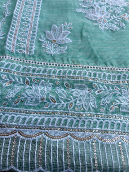 Pastel Love: Kota Doriya Embroidered Collection