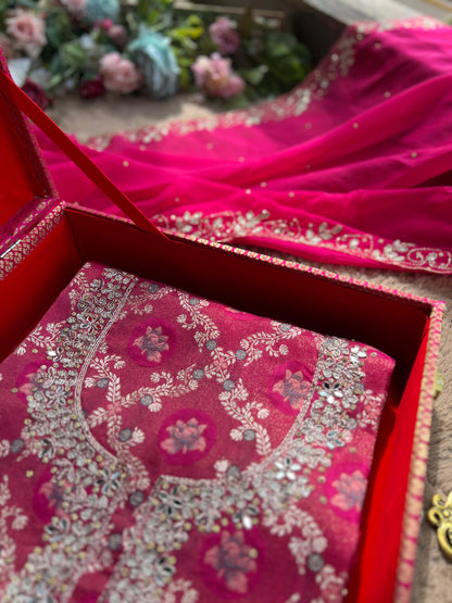 Rani Brocade Banarasi