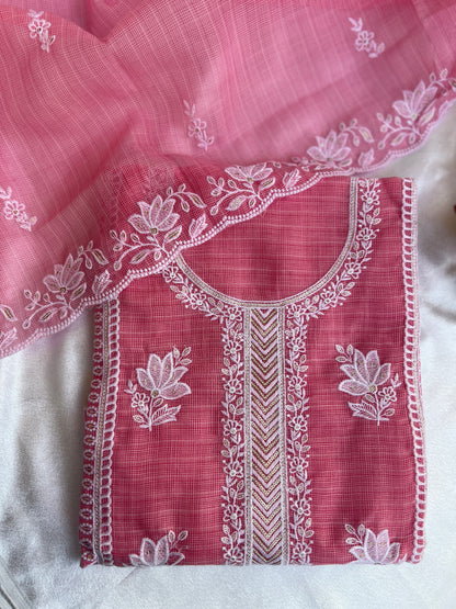 Pastel Love: Kota Doriya Embroidered Collection