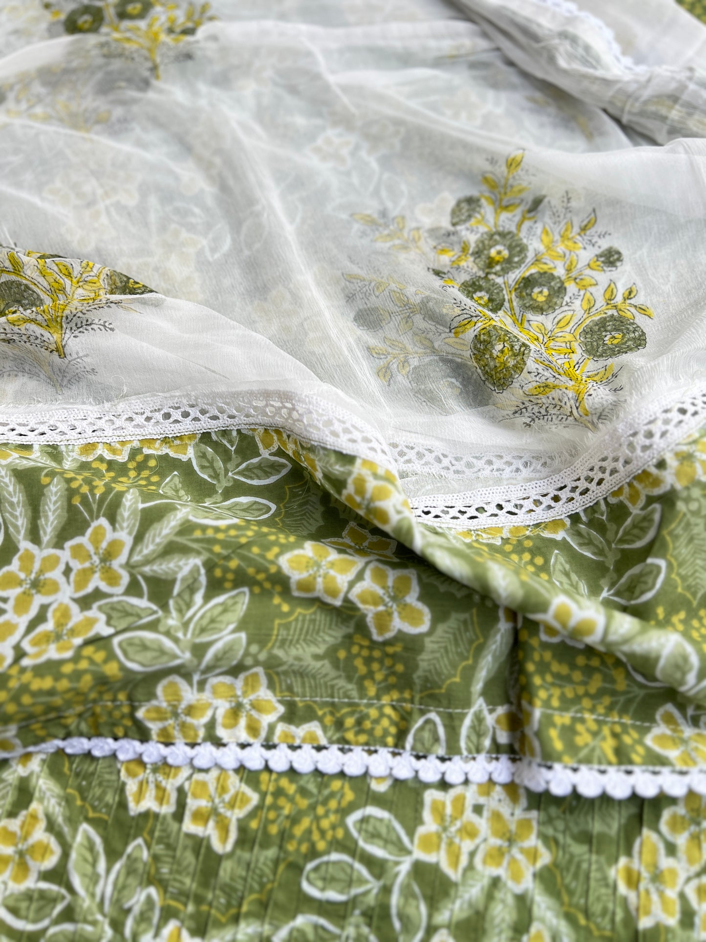 Fresh Floral Cotton Elegance