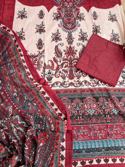Crimson Charm Pakistani Daily Wear