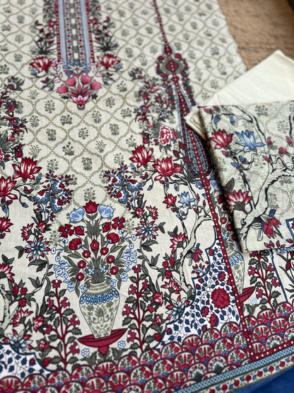 Subtle Ivory Daily Wear