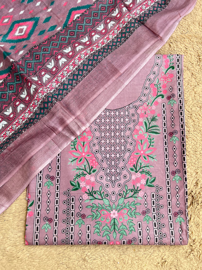 Dusty Rose Pakistani Daily Wear