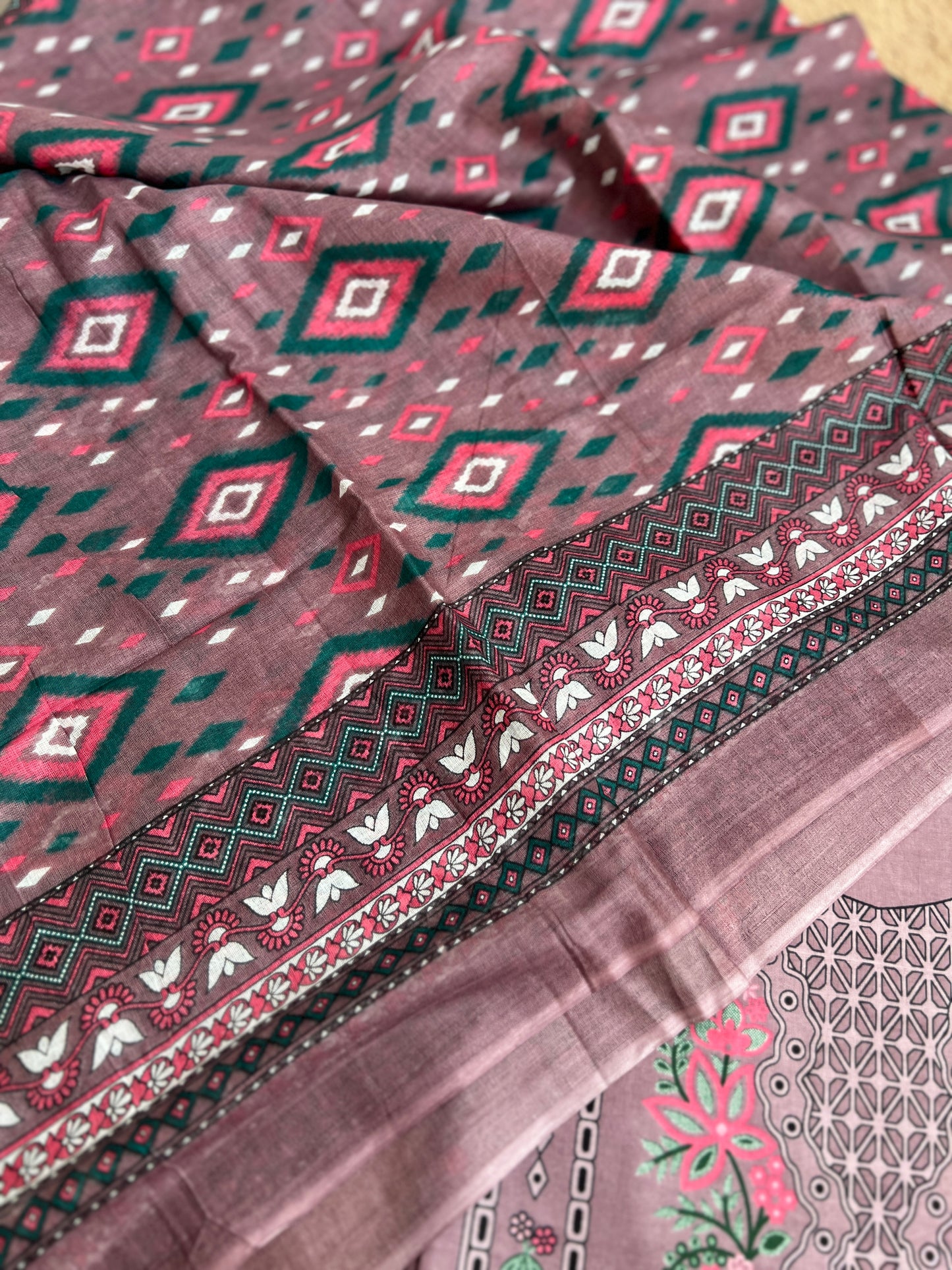 Dusty Rose Pakistani Daily Wear