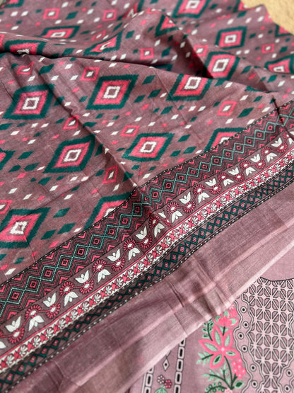 Dusty Rose Pakistani Daily Wear