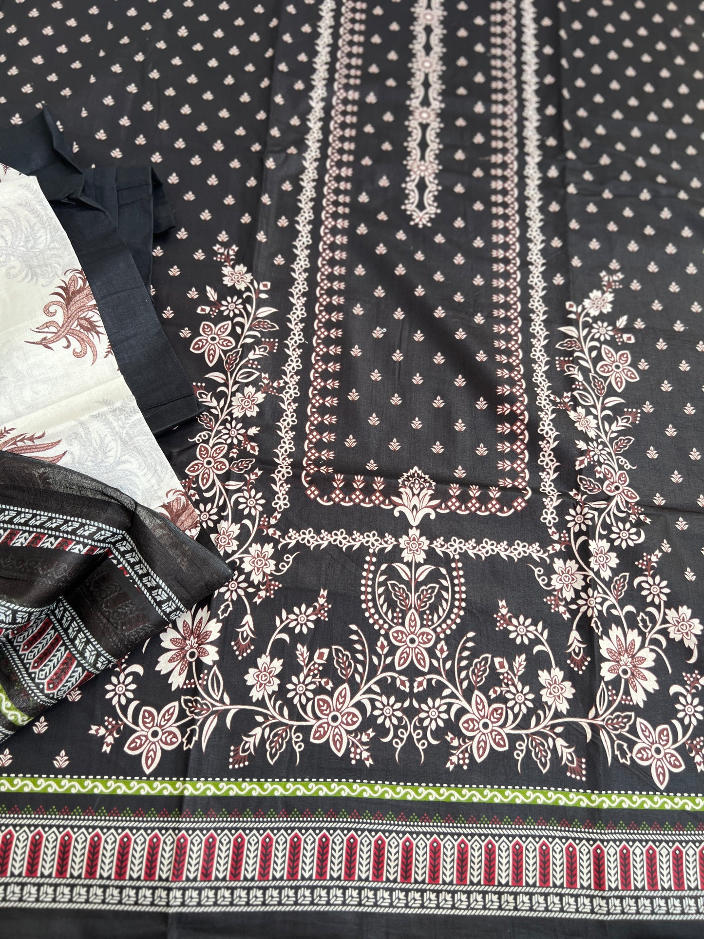 Midnight Black Pakistani Daily Wear