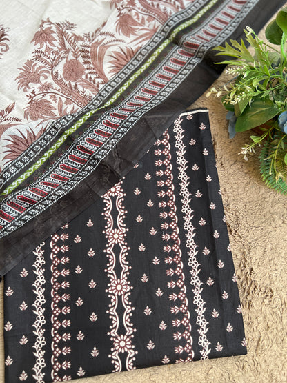 Midnight Black Pakistani Daily Wear