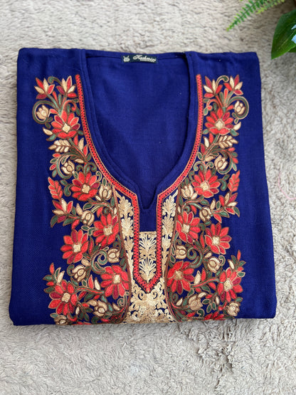 Kashmiri Free-Size Woolen Pheran – Winter Sale Exclusive!