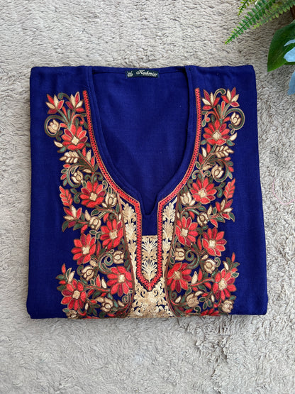 Kashmiri Free-Size Woolen Pheran – Winter Sale Exclusive!