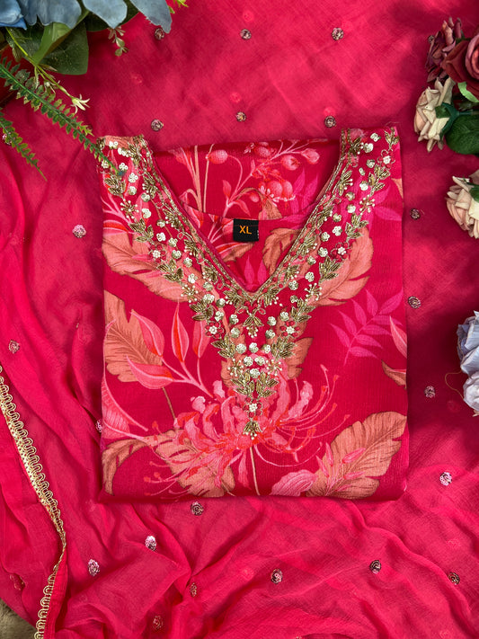 Raani Floral Chinnon Ready-to-Wear