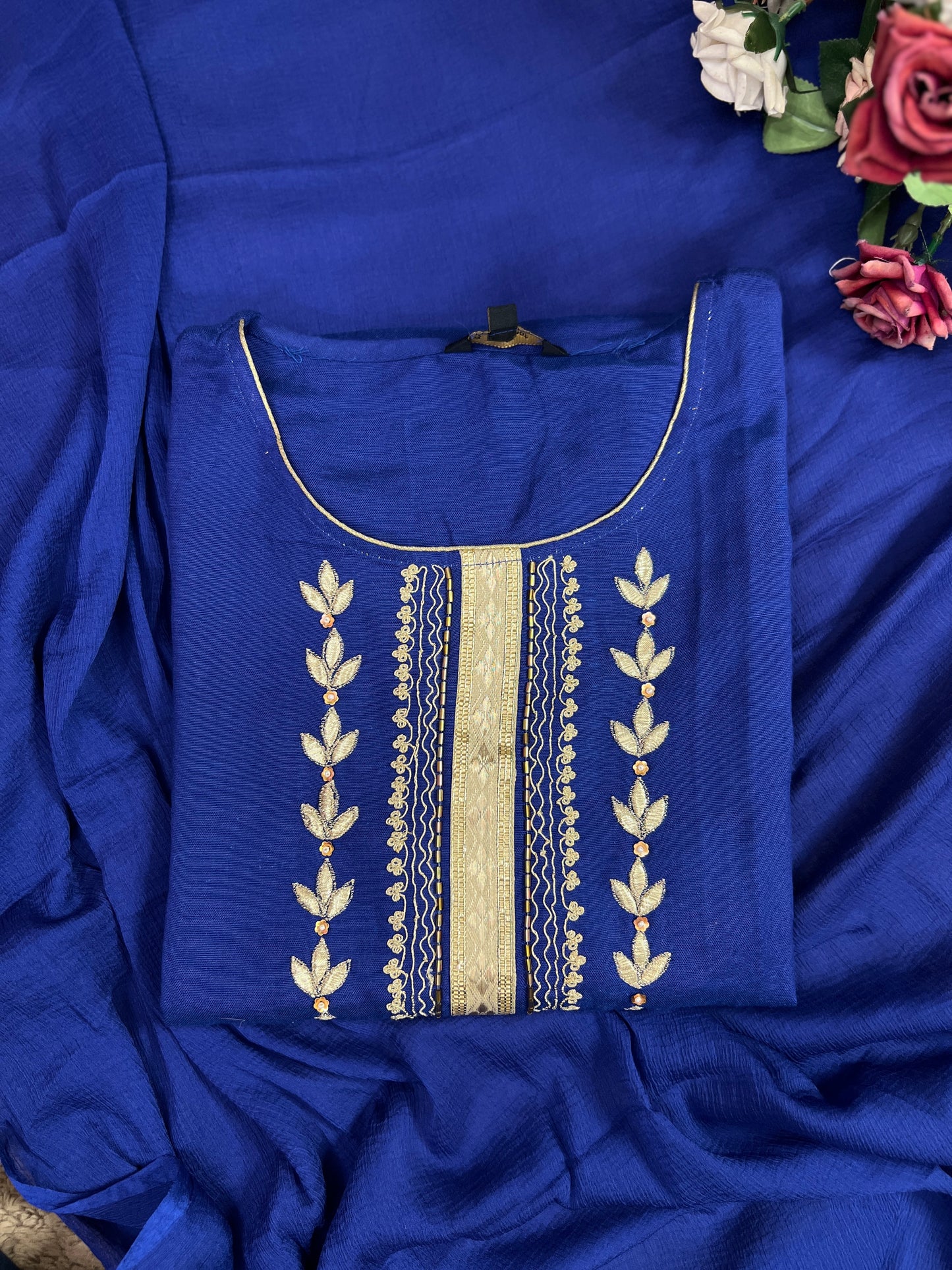 Blue Ready to wear Salwar suit
