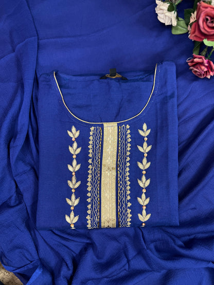 Blue Ready to wear Salwar suit