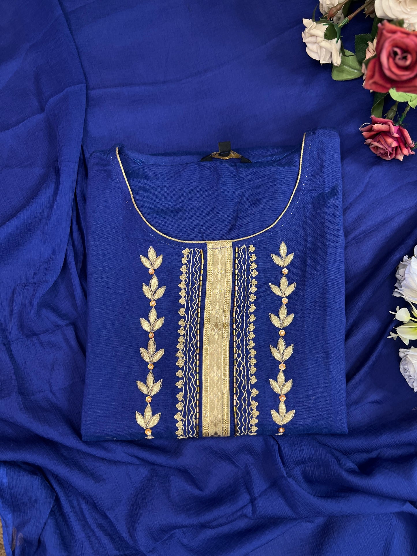 Blue Ready to wear Salwar suit