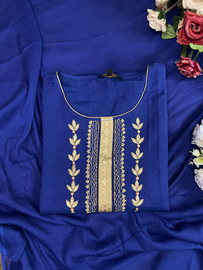 Blue Ready to wear Salwar suit