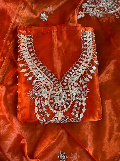 Radiance Redefined: Gota Patti on Luxe Shimmer Organza