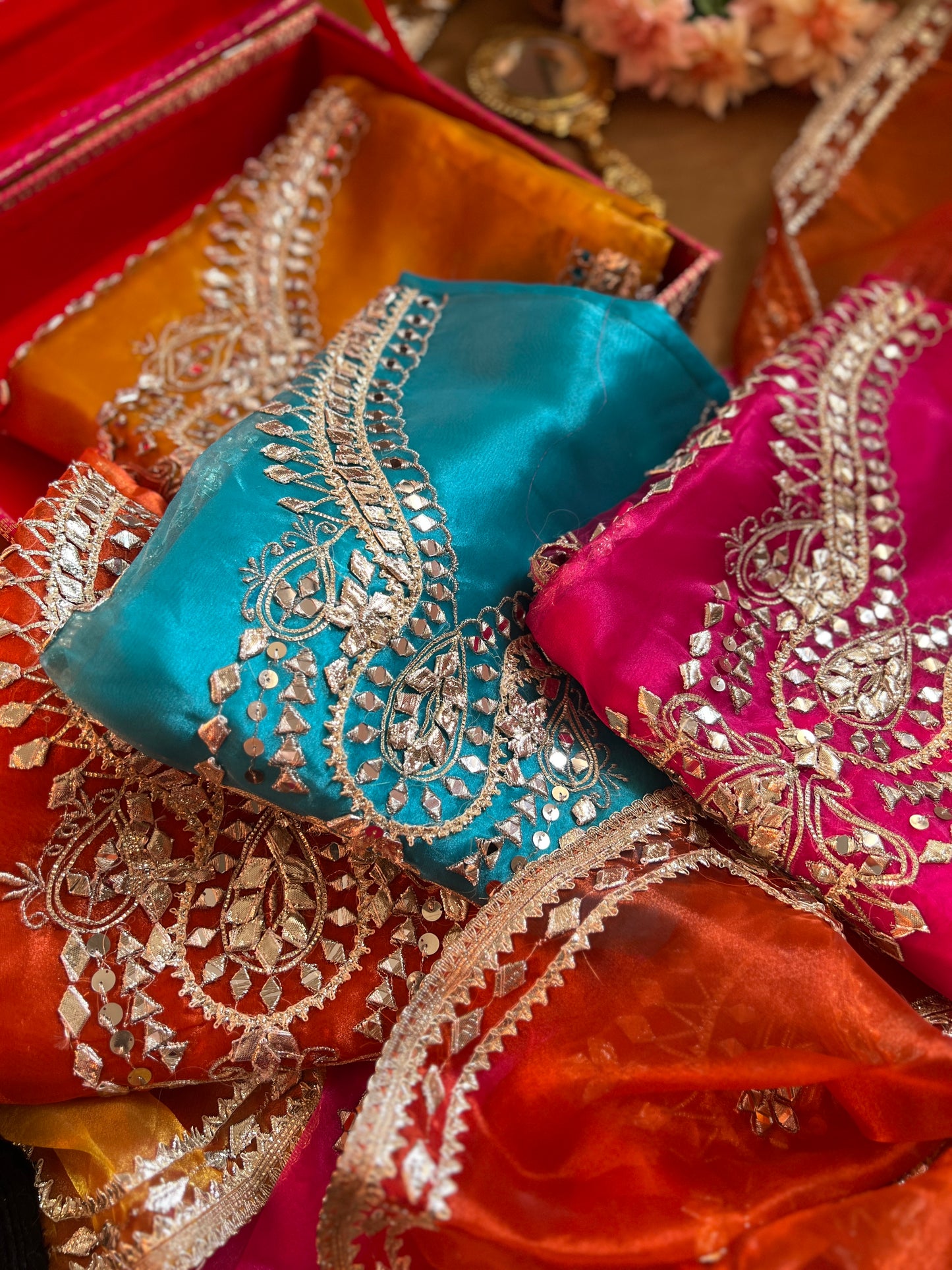 Radiance Redefined: Gota Patti on Luxe Shimmer Organza